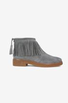 French Connection Vanessa Fringed Suede Boots