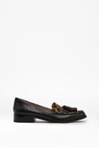 French Connection Lonnie Faux Ponyskin & Leather Loafers