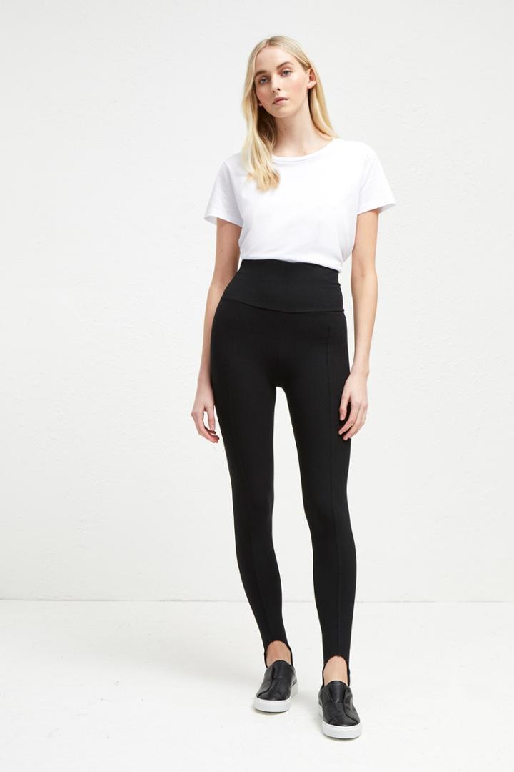 French Connenction Selby Jersey Stirrup Leggings