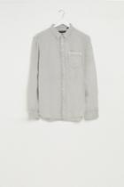 French Connenction Garment Dyed Linen Shirt