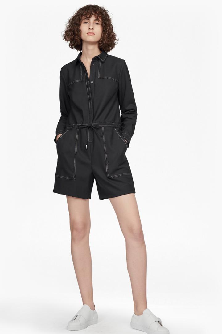French Connenction Winter Tallulah Playsuit