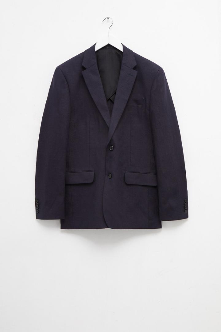 French Connenction Slim Fit Linen Suit Jacket