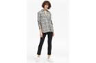 French Connection Denise Double Check Pull Over Top