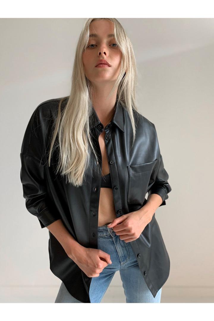 French Connection Pu Rhodes Button Down Shirt