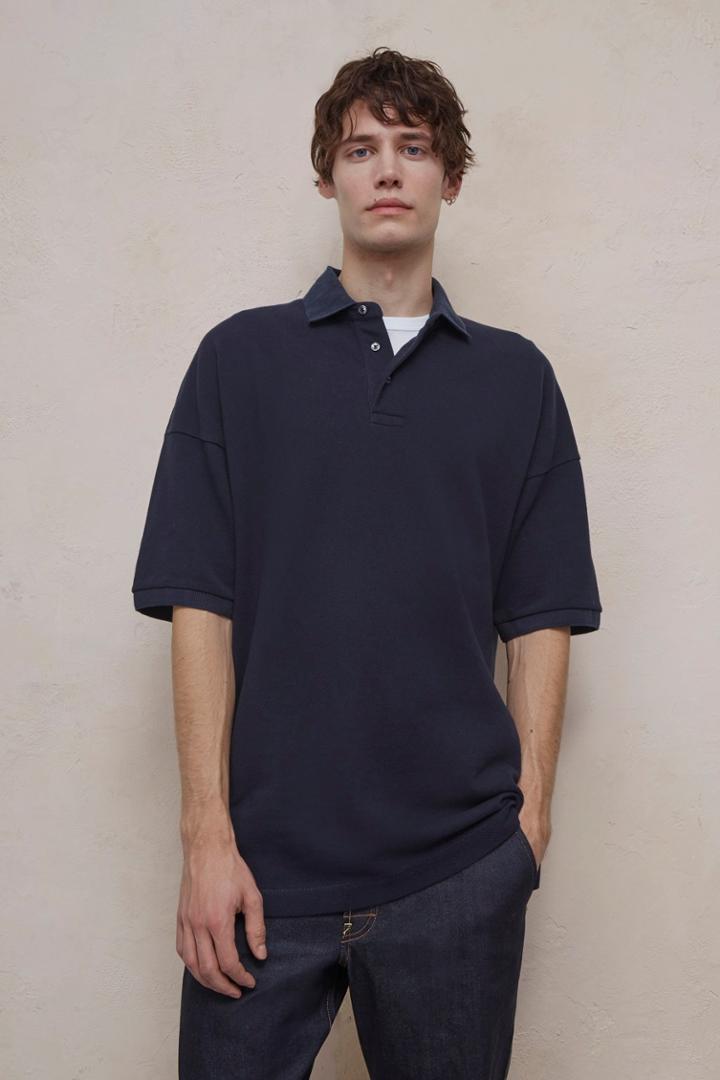 Fcus Oversized Polo Shirt