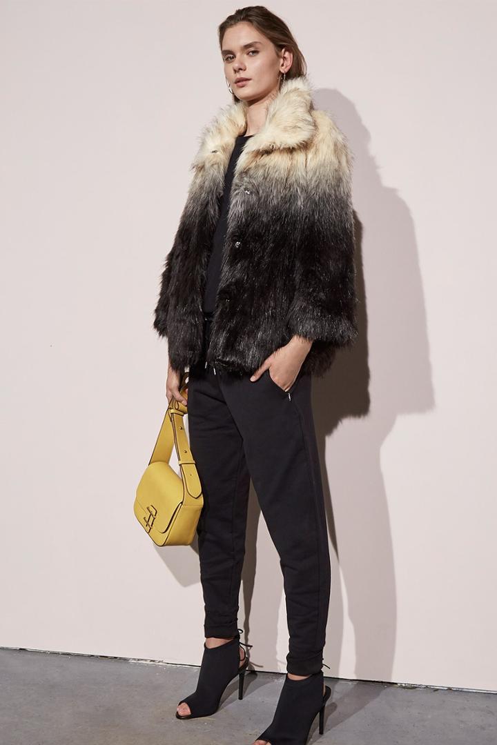 Fcus Johanna Faux Fur Jacket