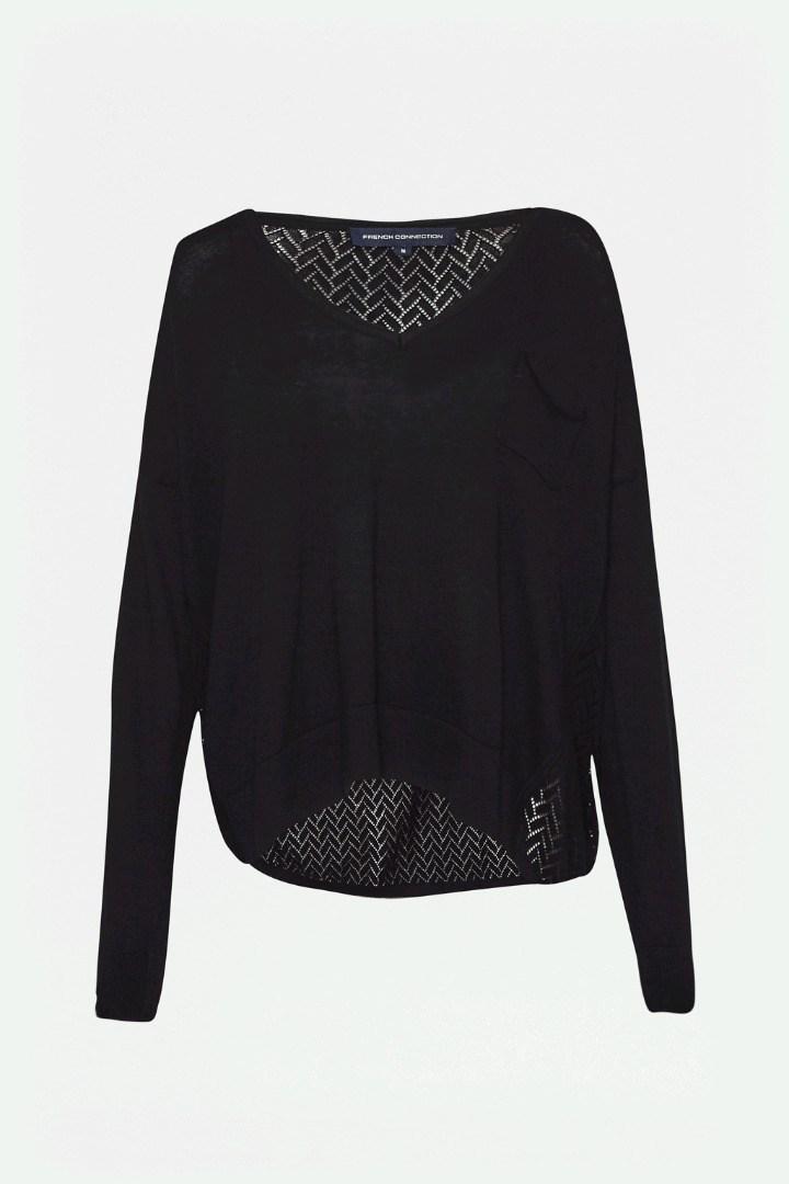 French Connection Blixten Pointelle Jumper