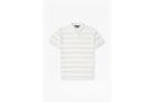 French Connection Wara Watercolour Striped Polo Shirt