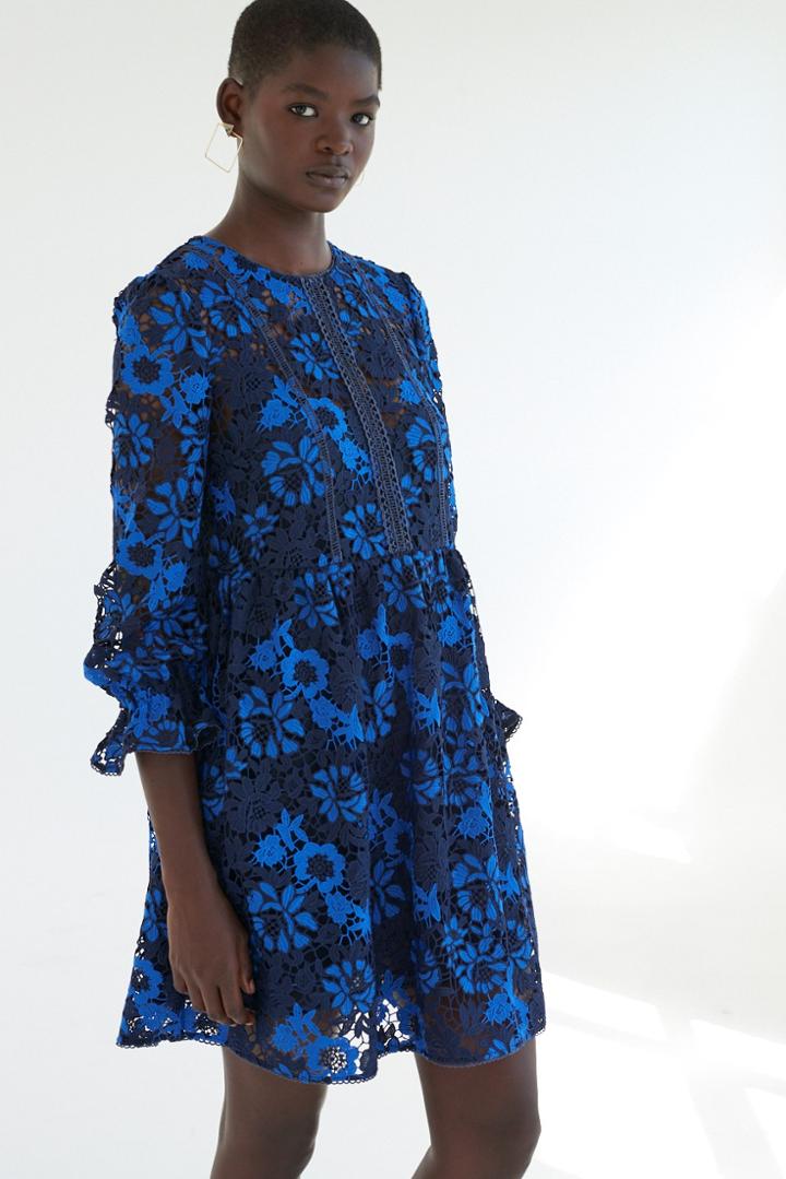 Fcus Musea Lace Flared Dress