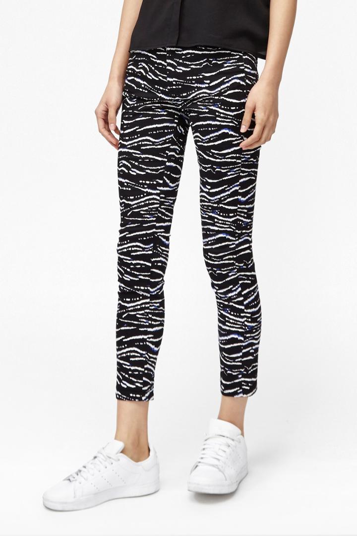 French Connection Tapir Wave Denim Cropped Jeans