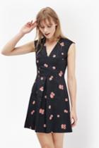French Connection Samba Daisy Fit And Flare Dress