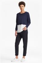 French Connection Lerato Jersey Mix Oversized Jumper