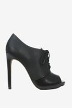 French Connection Victoria Open Toe Ankle Boots