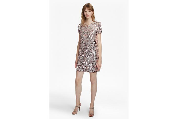 French Connection Aimee Sequin Tunic Dress