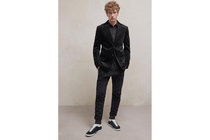 French Connection Party Velvet Blazer