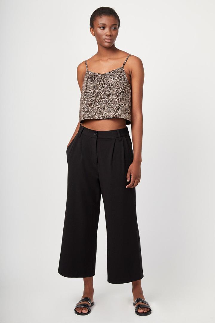 French Connenction Animal Strappy Cami