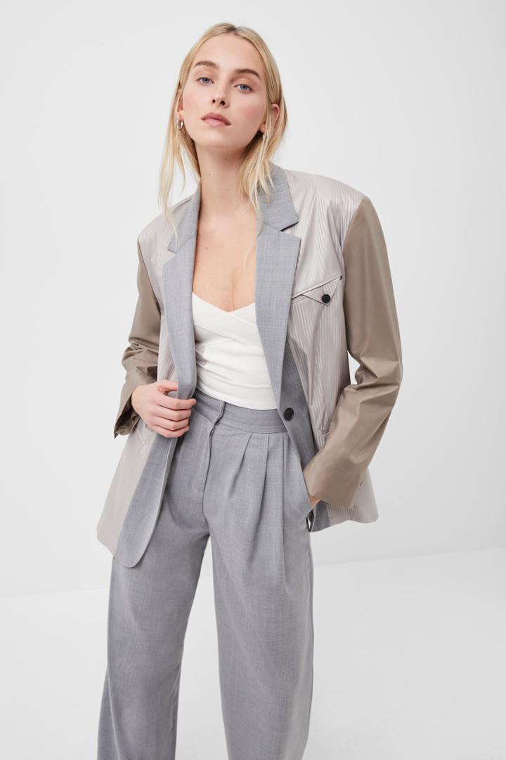 French Connection Ikari Recycled Colourblock Blazer