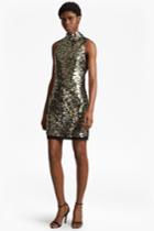 French Connenction Moon Rock Sparkle Tunic Dress