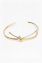French Connection Core Looped Knot Cuff Bracelet