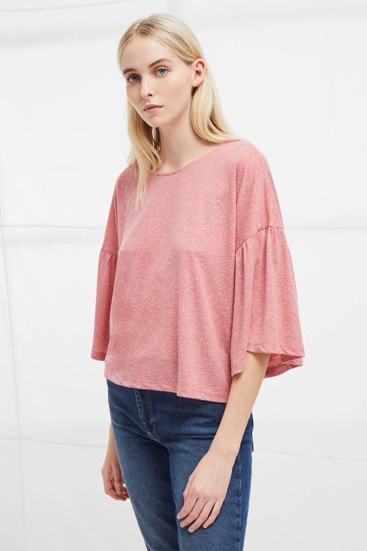 French Connection Hetty Flare Sleeve T-shirt
