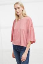 French Connection Hetty Flare Sleeve T-shirt