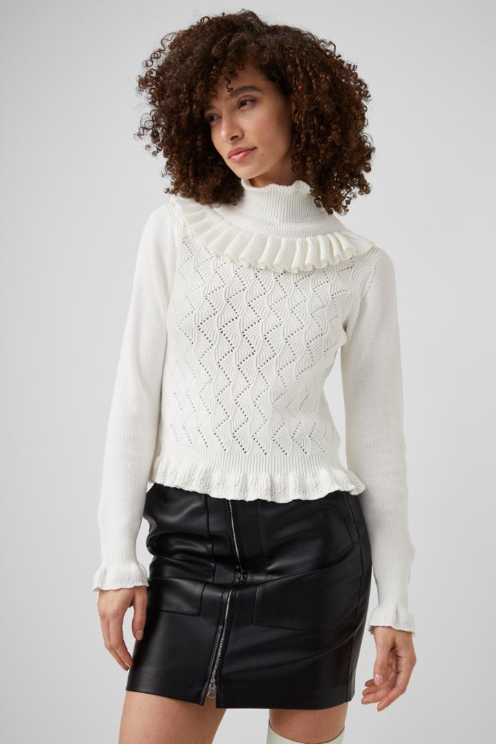 French Connection Kamillia Mozart Lace Sweater