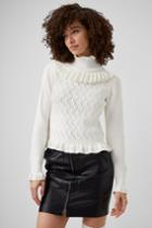 French Connection Kamillia Mozart Lace Sweater