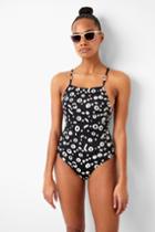 French Connection Recycled Doe Print Swimsuit