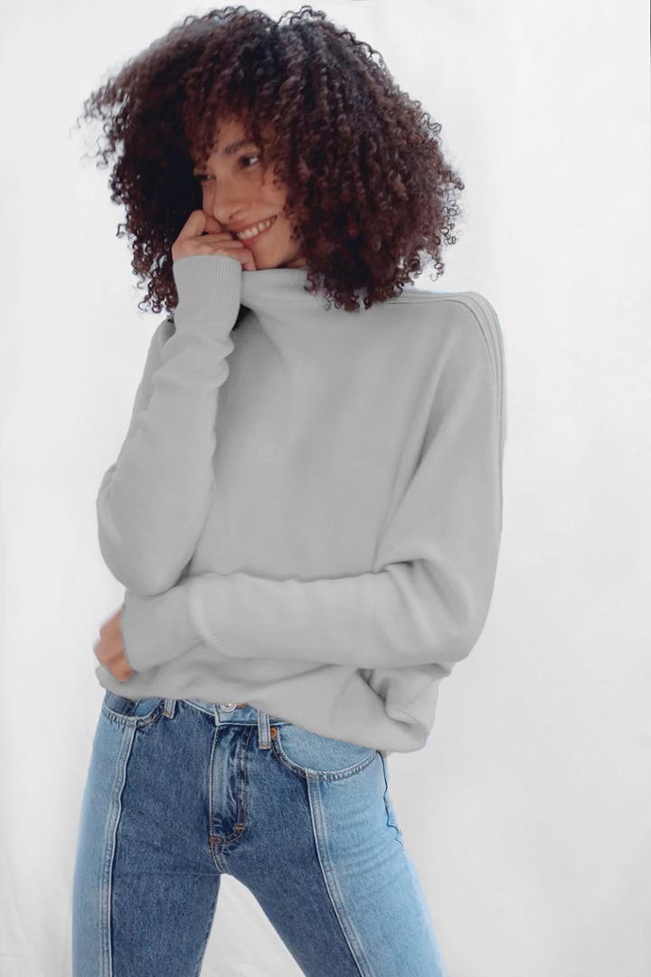 French Connection Babysoft Balloon Sleeve Sweater