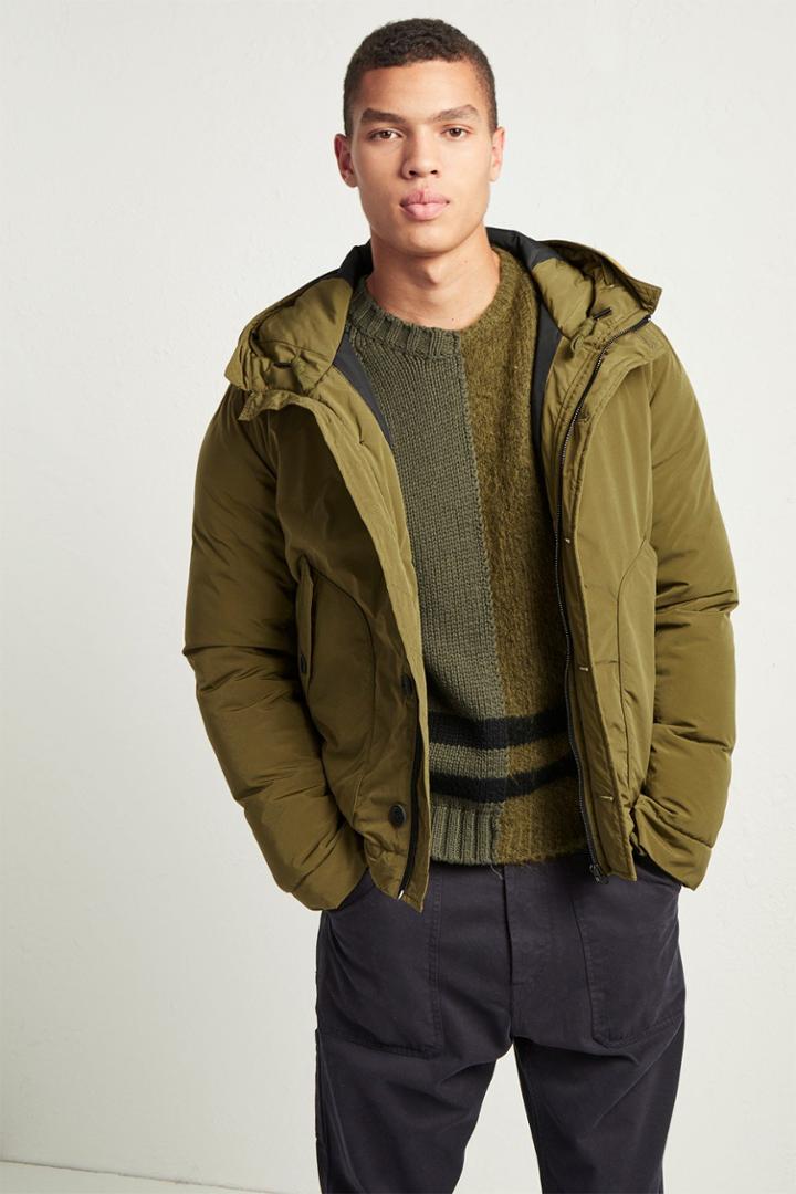 French Connenction Soft Nylon Quilted Jacket