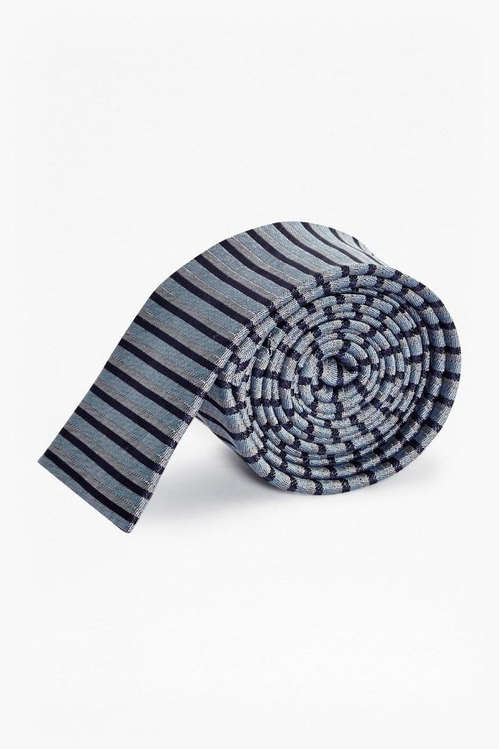 French Connection Lucas Stripe Silk Tie