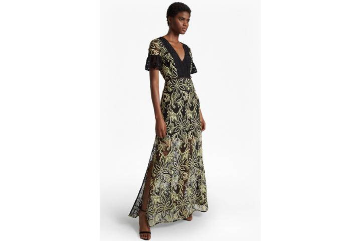 French Connection Joyce Lace Maxi Dress