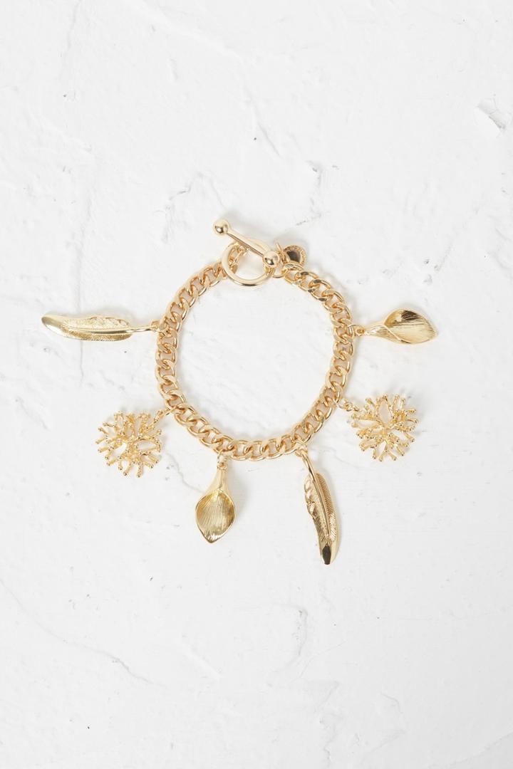 French Connection Reef Charm Bracelet