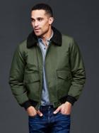 Gap Men Nylon Aviator Jacket - Forbidden Forest