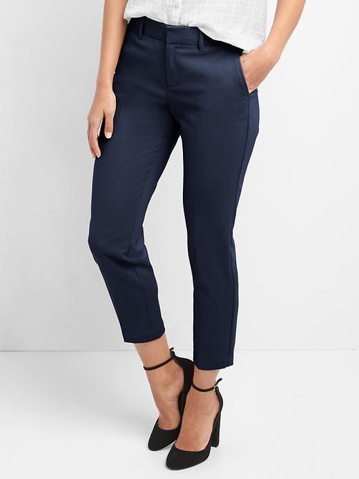 Gap Slim Crop Pants - True Indigo