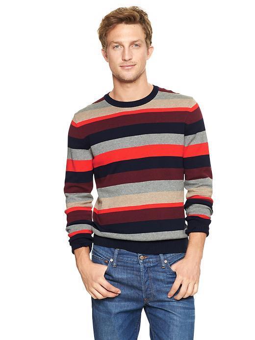Gap Multi Striped Sweater - Red Stripe