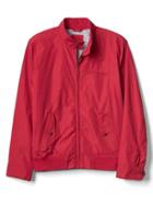 Gap Men Lightweight Harrington Jacket - Modern Red