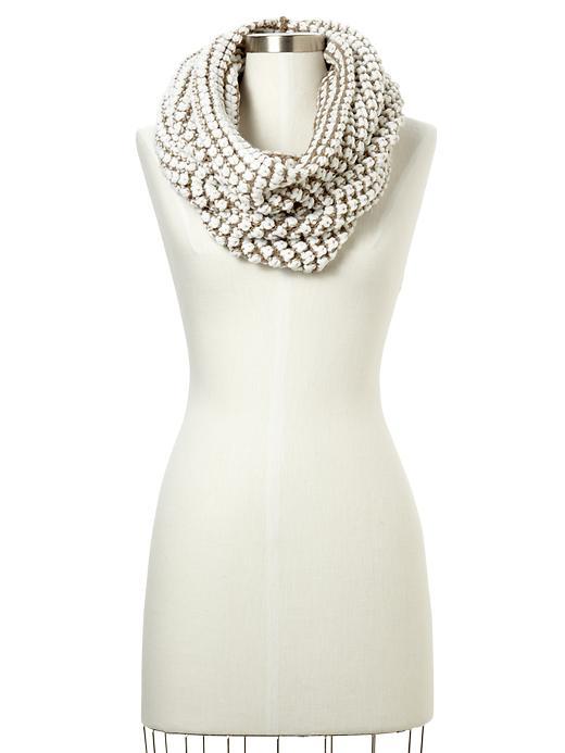 Gap Two Tone Waffle Cowlneck Scarf