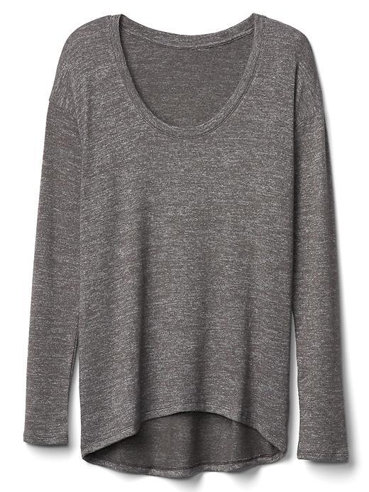 Gap Women Softspun Knit Tunic Top - Charcoal