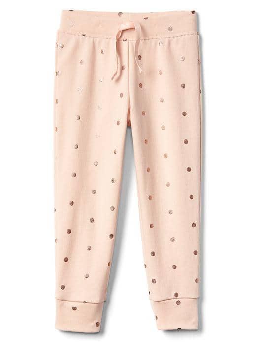 Gap Shimmer Joggers - Dot Print