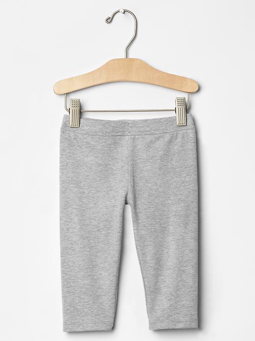 Gap Cropped Leggings - Heather Grey