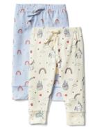 Gap Fairy Tale Knit Pants 2 Pack - Ivory Frost