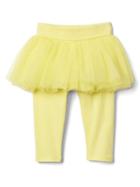 Gap Tulle Skirt Legging Duo - Fresh Yellow
