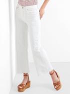 Gap High Rise Wide Leg Jeans - White