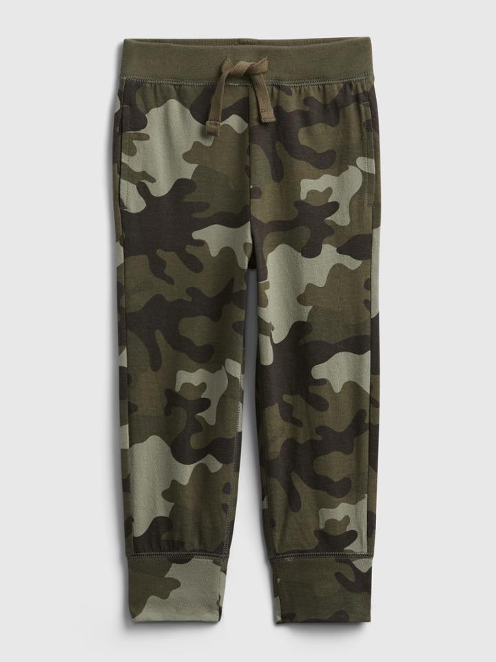 Toddler 100% Organic Cotton Mix And Match Camo Pull-on Pants