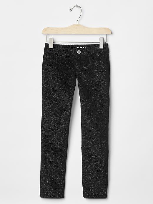 Gap 1969 Sparkle Super Skinny Cords - True Black