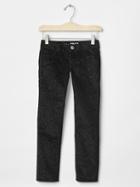 Gap 1969 Sparkle Super Skinny Cords - True Black