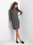 Gap Three Quarter Sleeve T Shirt Dress - Charcoal Heather