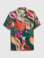 Kids Poplin Button-down Shirt