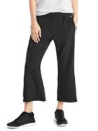 Gap Women Studio Crop Flare Pants - True Black
